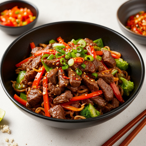 Wok с Говядиной Острый (320гр.)