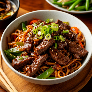 Wok c Говядиной Карри (320гр.)